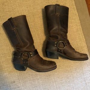 Frye Harness 12R Leather Boot